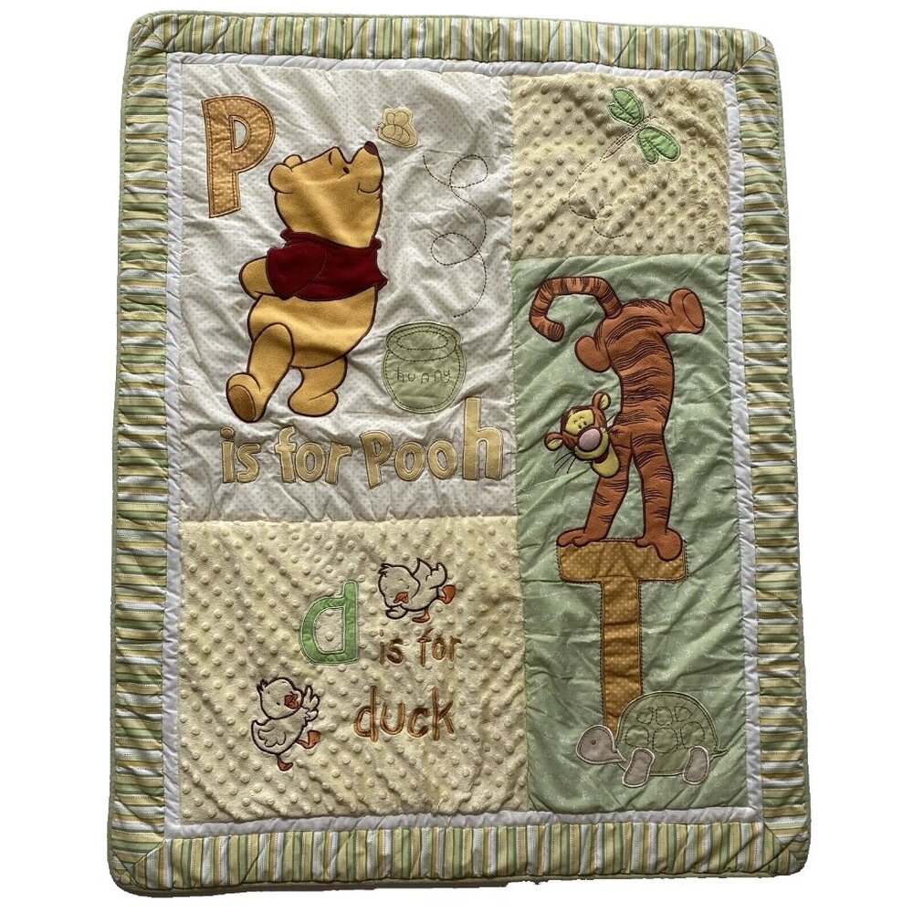 Winnie The Pooh Baby Blanket Disney Babies Soft 2000s